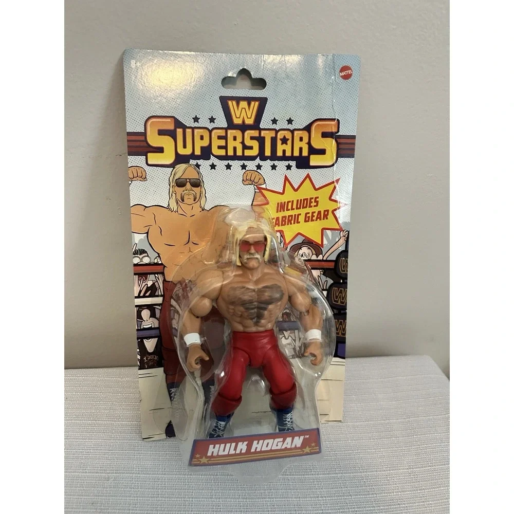Hulk Hogan WWE Superstars Series‎ 8 CHASE Red Pants Mattel Figure Walmart New